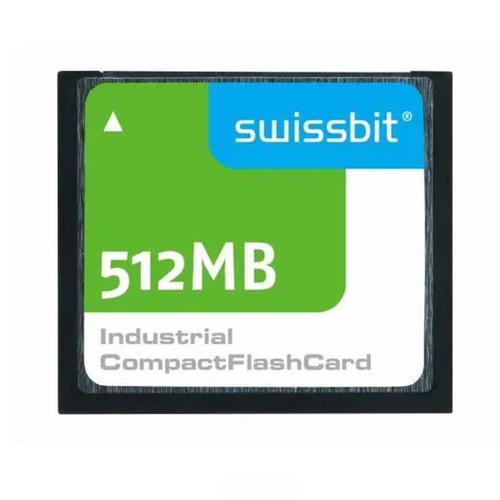 SFCF0512H1BK2TO-I-MS-253-SMA MEM CARD COMPACTFLASH 512MB