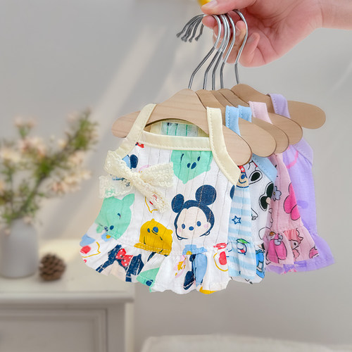 幼犬幼猫吊带裙棉质面料