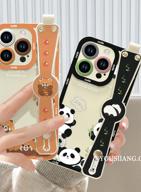 示好小熊iqoo11手机壳iqoo10/9/8pro新款腕带iqooneo7/6/5se液态硅胶IQOO7防摔女iq005/3全包iqooz5/z3/z1套