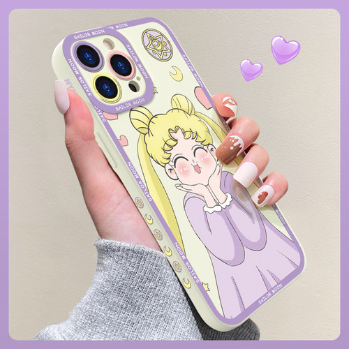 苹果14手机壳侧边C7479卖萌战士