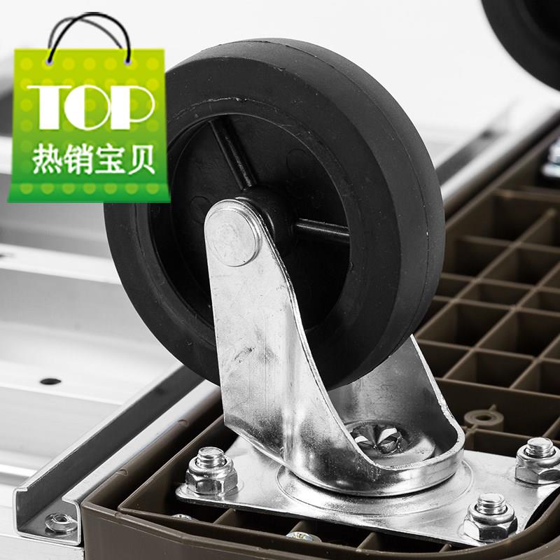 家用折叠推拉车平板车宝手推车多f功能小拖车拉货车载重王加厚i.