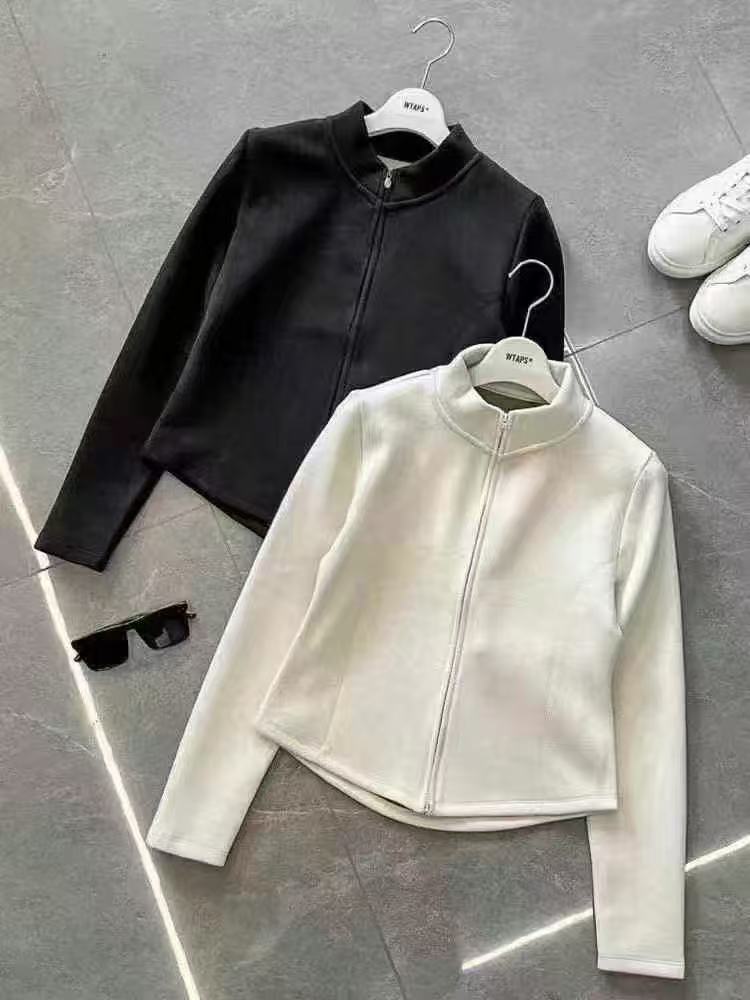 高品质Lulu同款石墨烯加厚修身显瘦小外套-660