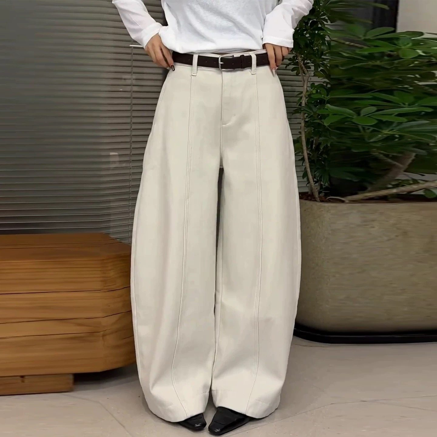 高端定制面料复合加厚绒弯刀裤-6006,女装/女士精品,休闲裤,淘宝优惠券,粉丝福利购,淘宝优惠卷