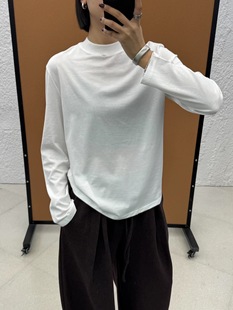 高品质小高领打底衫 6103 领口金属小标