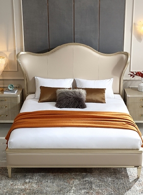 全友家居 家具家私 美奢系列 现代轻奢 802106 软包1.8米双人婚床