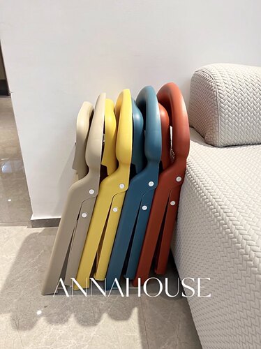 ANNAHOUSE家居馆 小红书儿童折叠椅出口小凳子家用便携小椅子