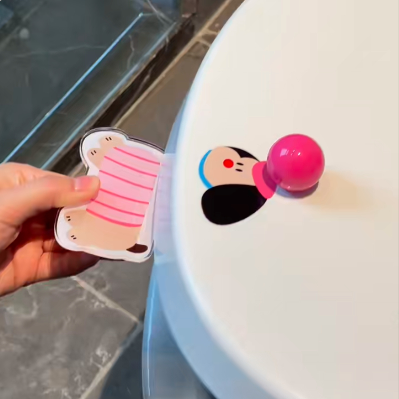 ANNAHOUSE卡通腊肠狗马桶提盖器家用厕所掀开器不脏手马桶提拉器