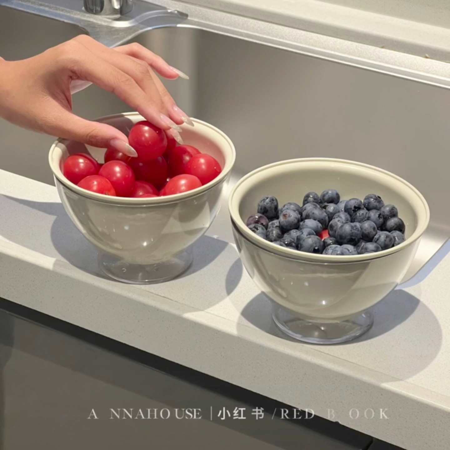 迷你双层沥水篮家用可爱洗菜碗控水一人食品级pet加厚洗水果篮子,餐饮具,洗菜盆/沥水篮/漏水筛,淘宝优惠券,粉丝福利购,淘宝优惠卷