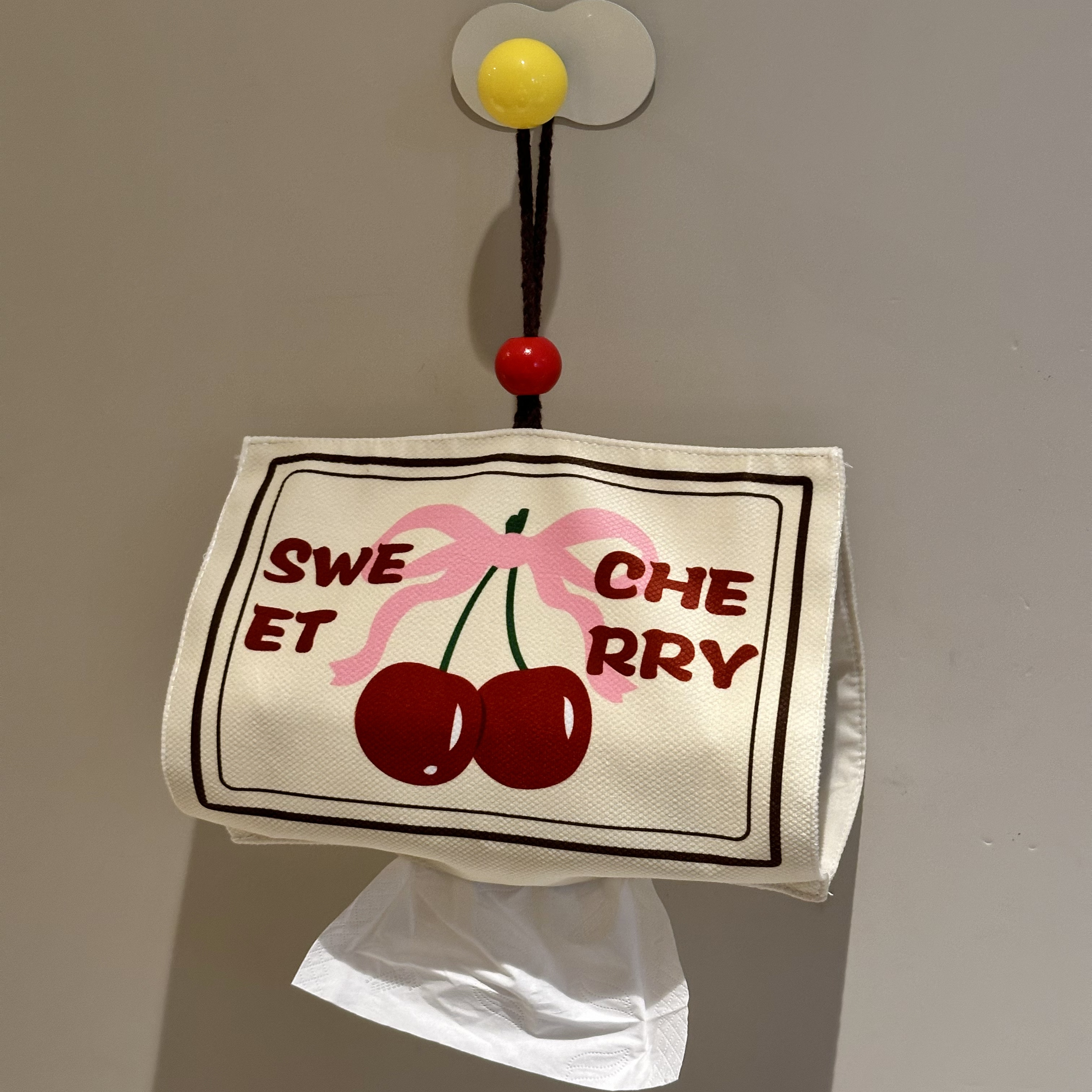 纸巾挂袋悬挂式纸巾收纳包卫生间车载壁挂式洗脸巾抽纸挂袋ins风