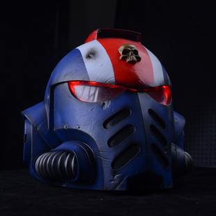 战锤星际战士2战锤40k泰图斯头盔3d打印模型手办cosplay道具