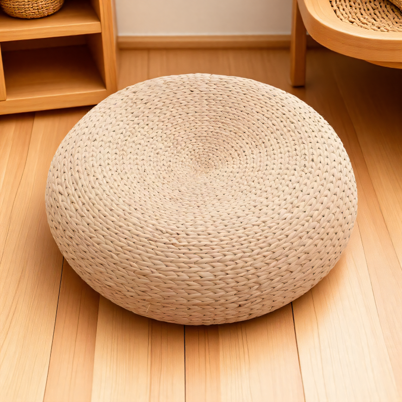 日式草编蒲团坐垫家用阳台客厅
