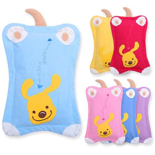 宝宝婴儿童卡通矫正全纯棉加长定型 荞麦壳0-1-3-6-8岁幼儿园枕头