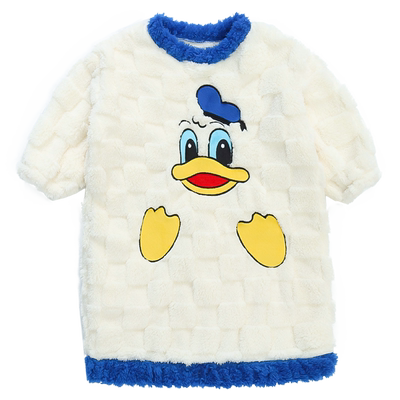 保暖睡裙女孩秋冬珊瑚绒睡袍