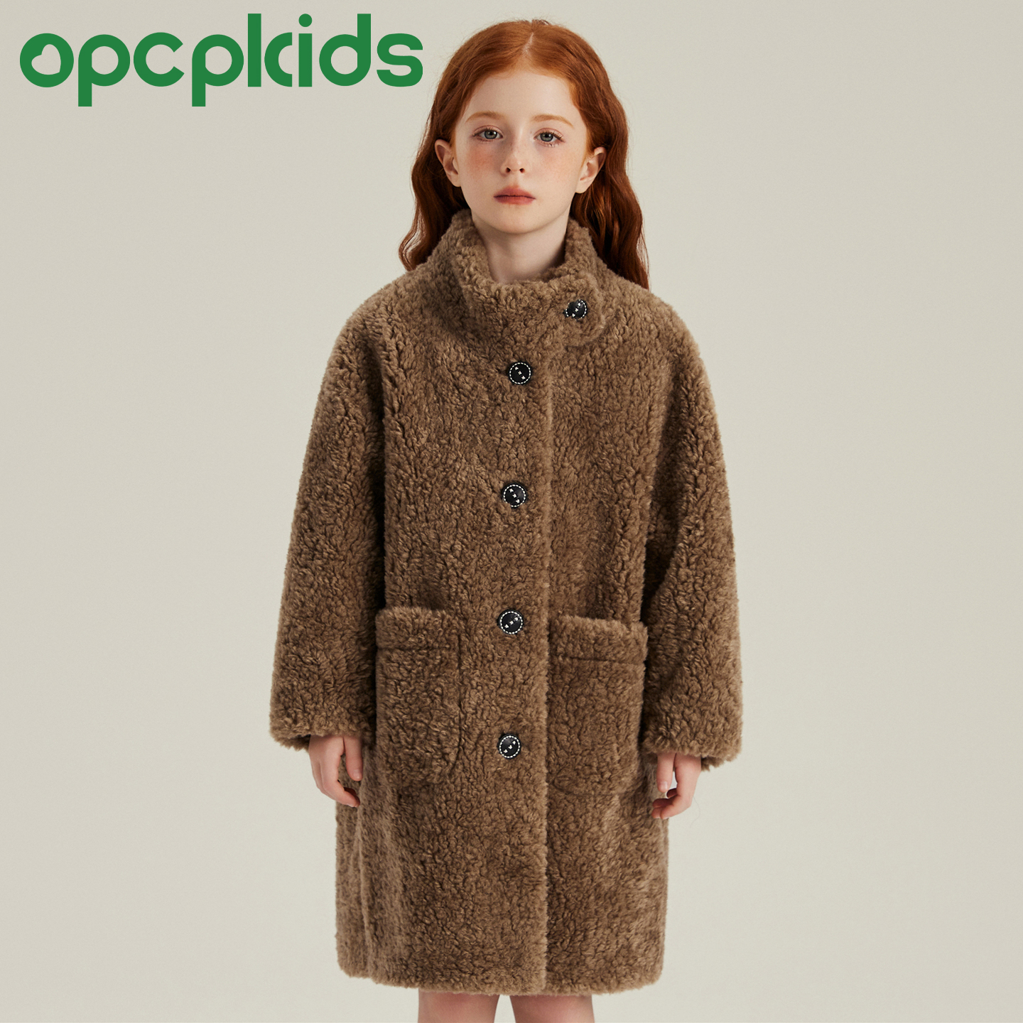 儿童皮草外套秋冬新款中大童