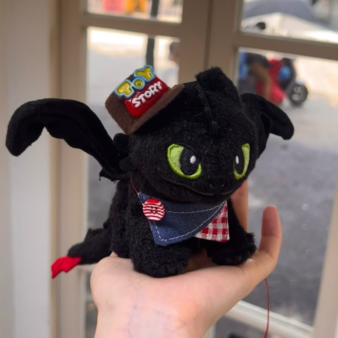 【环球正版】无牙仔挂件玩偶驯龙高手夜煞无牙仔帽子毛绒公仔礼物