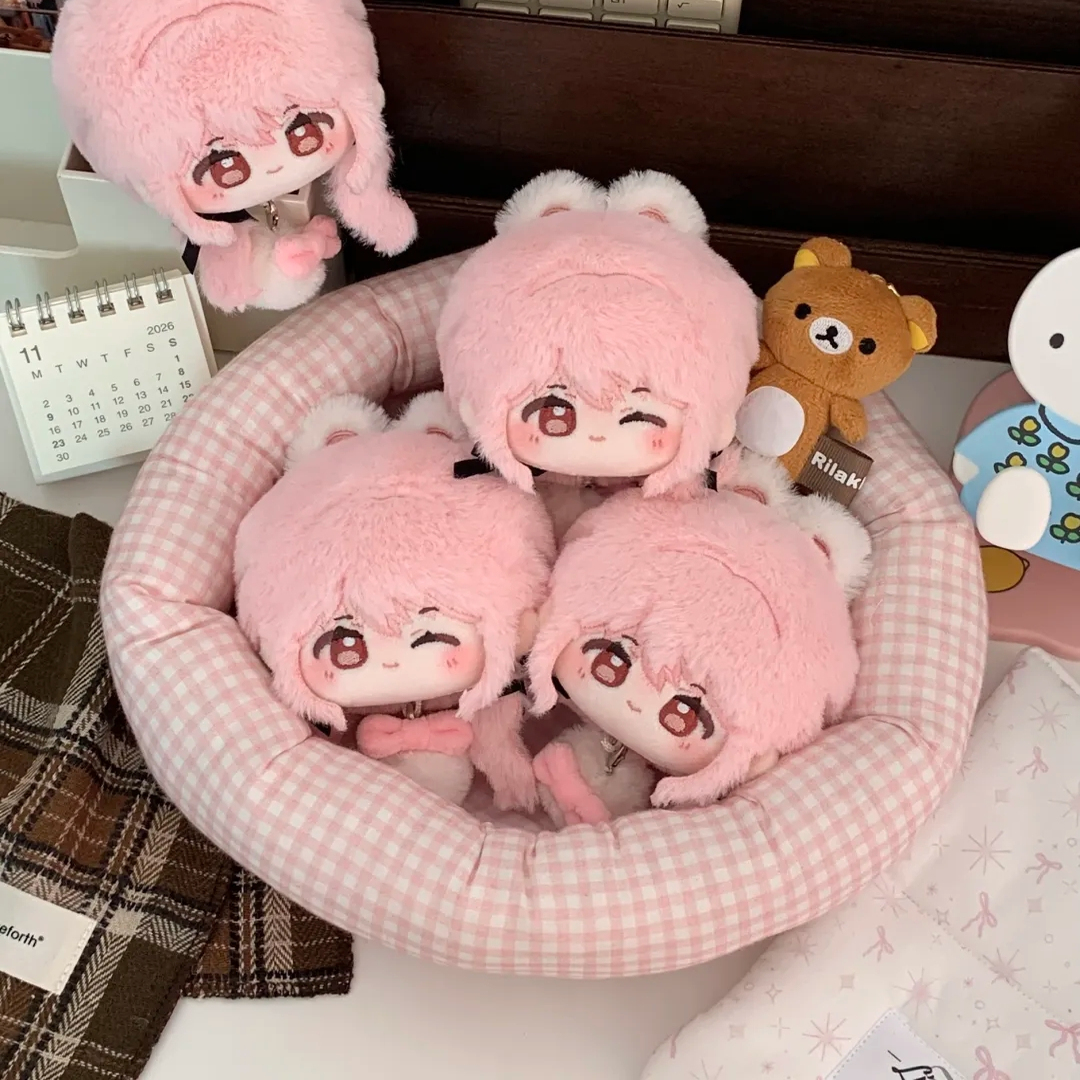 可爱无限暖暖8cm印花体棉花娃娃同人原创周边暖暖团子书包挂挂件