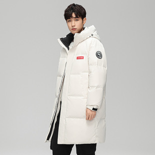 户外山系羽绒服男女同款冬季新款情侣户外连帽保暖冲锋衣