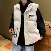 马甲男女潮流立领棉服修身 秋冬季 韩版 加厚坎肩背心保暖马夹外套