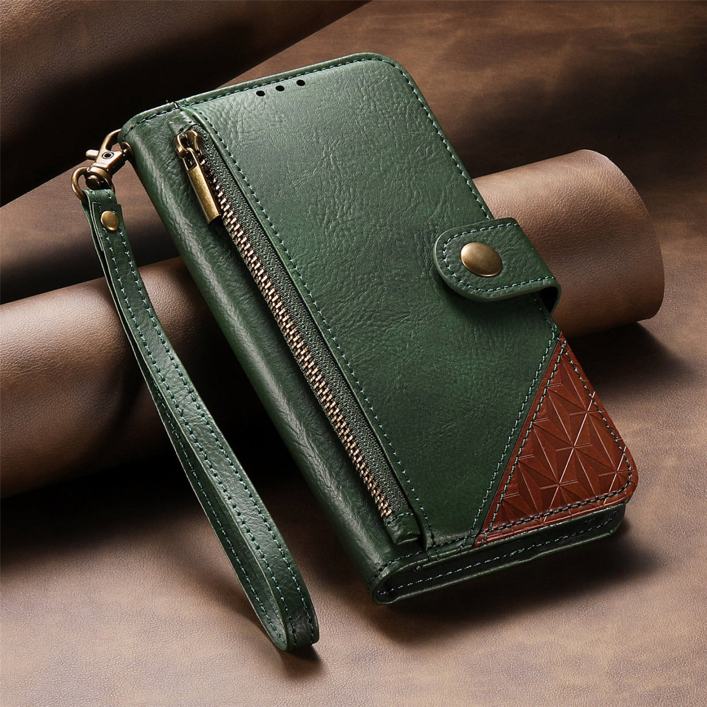 适用OPPO Find X9Pro手机壳保护套钱包带挂绳Reno15/14/13/12/11F翻盖式皮套防摔全包A78插卡放卡A79新款