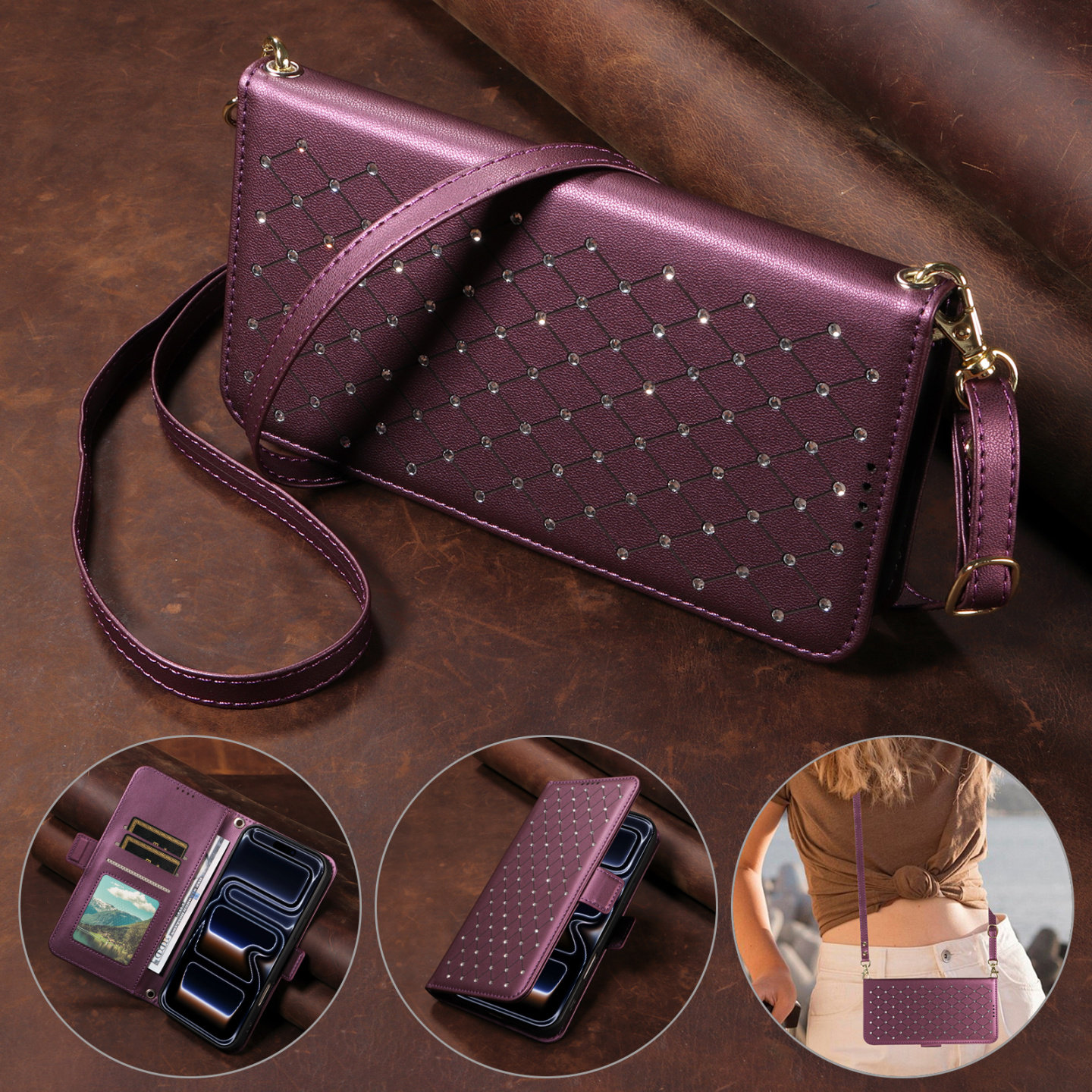 适用三星A56/A55/A17/A16/A26/A25带挂绳A06手机壳A13斜跨A15/A14/A73全包A04S外壳A26翻盖A52S皮套A35新款,3C数码配件,手机保护套/壳,淘宝优惠券,粉丝福利购,淘宝优惠卷