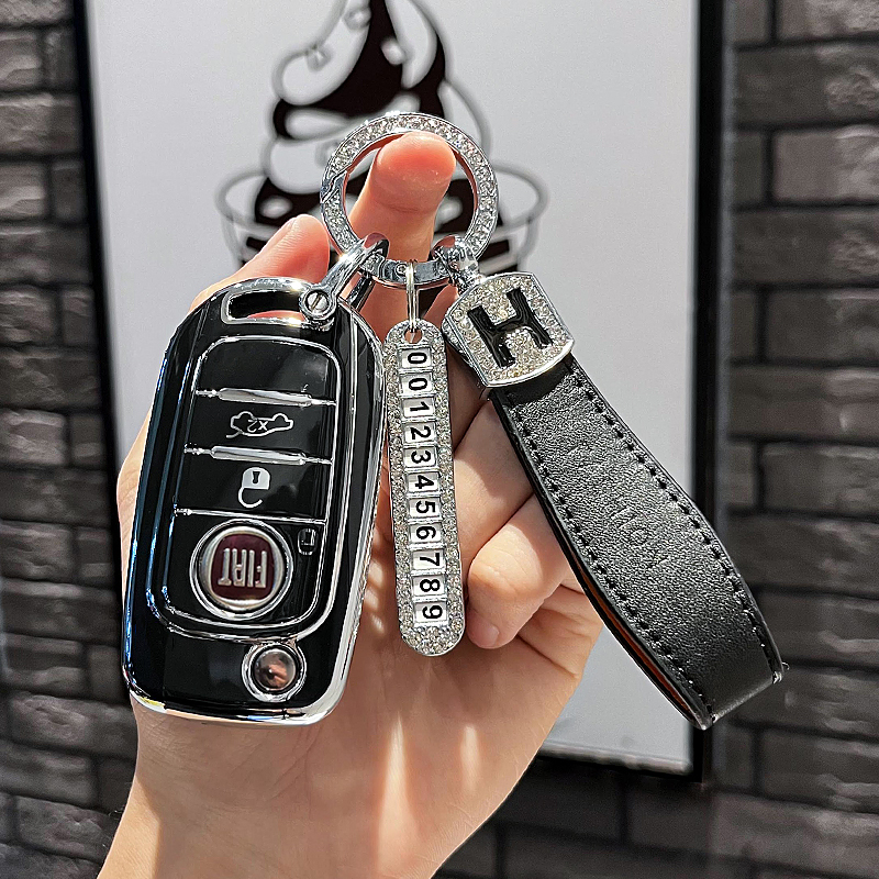 汽车TPU菲亚特钥匙保护壳