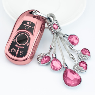 别克昂科威钥匙套昂科拉GX新君威君越GL68汽车包男女士扣改装饰壳