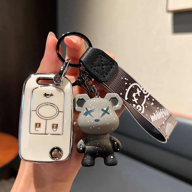 别克TPU材质汽车钥匙保护壳