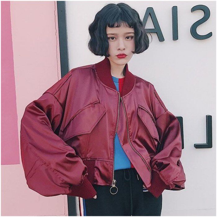 2019 new pattern Harajuku student mlb Korean Edition Easy Jacket Retro chic Coat female tide chicin the Women's clothing/Boutique , Jacket  category - from Buy2taobao.com to provide professional Taobao agent buy service