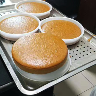 水塔糕蒸盘桂花糕模具发糕红糖糕圆盘模具圆形蒸盘圆盘点心圆形盘