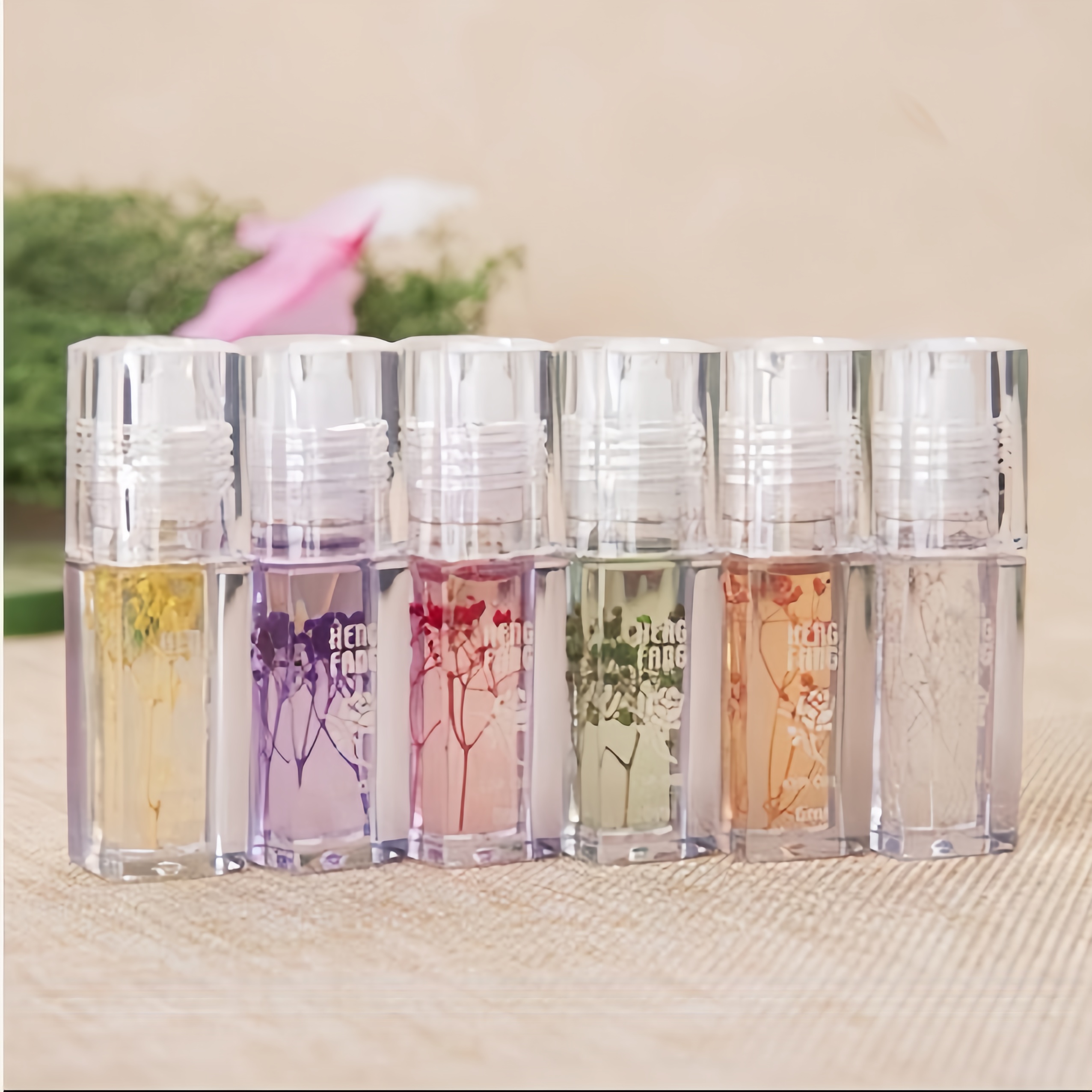 水果唇油滋润保湿去死皮淡化唇纹