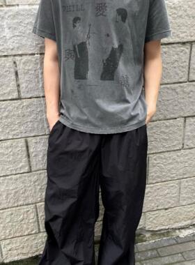 7HILL 25ss  「爱与诚」成衣染色单缝线New Vintage短袖T恤