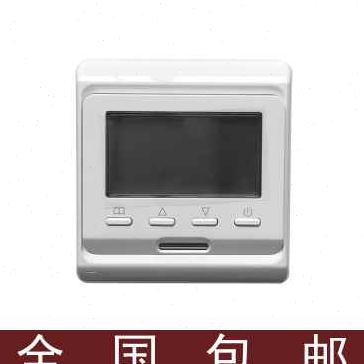 水地暖温控器家用室内温度控制开关执行器热电阀专用智能液晶面板