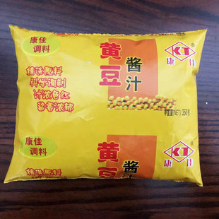 【康佳黄豆酱汁350g*5袋】红烧烹饪炒菜汁浓色红酱香浓郁酱油佐料