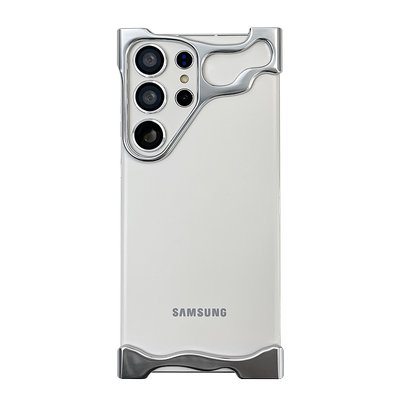 无边框金属异形手机壳适用三星