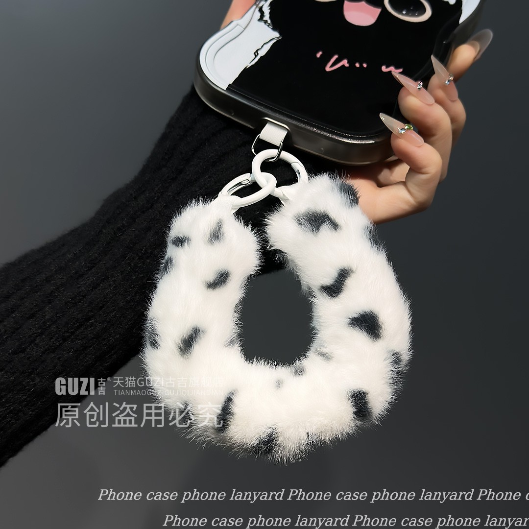 【超软乎手腕挂饰】秋冬豹纹挂绳