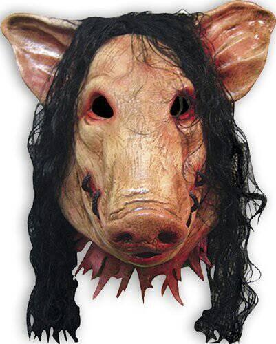 万圣节化妆舞会面具电锯惊魂3八戒面具带发头面具恶搞恐怖在类目 节庆用品/礼品, 面具中 - 来自Buy2taobao.com提供专业的淘宝代购服务