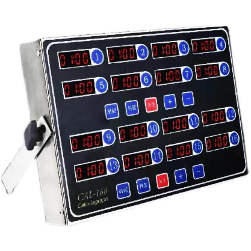 计时器厨房提醒器商用八通道8段倒时器烘焙定时器汉堡炸鸡店设备