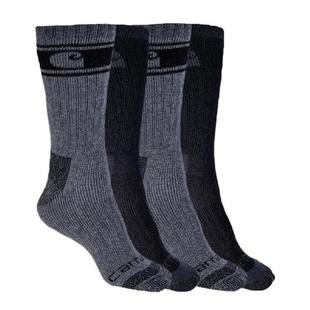 Carhartt男袜子运动袜吸湿排汗透气训练跑步针织美国直邮A0105