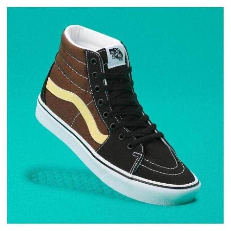 vans男女板鞋高帮系带comfycush sk8-hi休闲鞋美国直邮4508854-t3