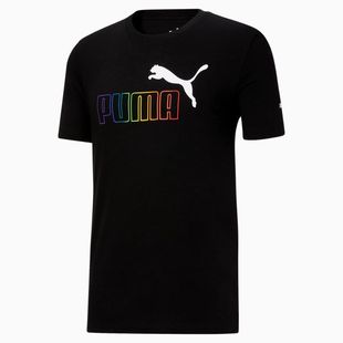 短袖 运动健身上衣LOGO圆领正品 彪马男子T恤纯棉夏季 Puma 670508