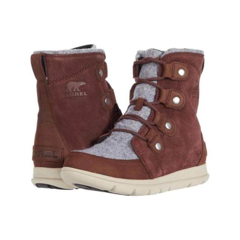 SOREL冰熊女户外雪地靴棉靴冬季短靴耐磨休闲防水皮质 9053708