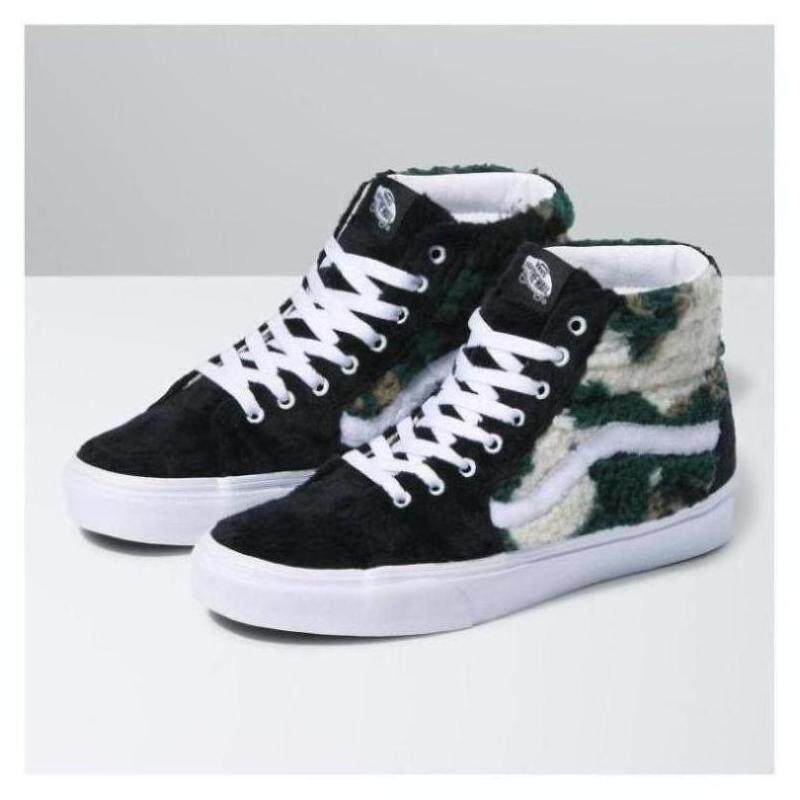 vans男女板鞋高帮sk8-hi系带休闲鞋情侣款时尚美国直邮4507628-t3