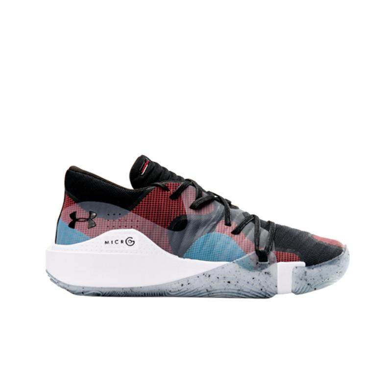 under armour/安德玛男运动篮球鞋低帮彩色系带包裹性 q0391