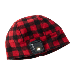 TA518144 帽子毛线帽可充电LED格子保暖实用正品 宾恩男士 L.L.Bean