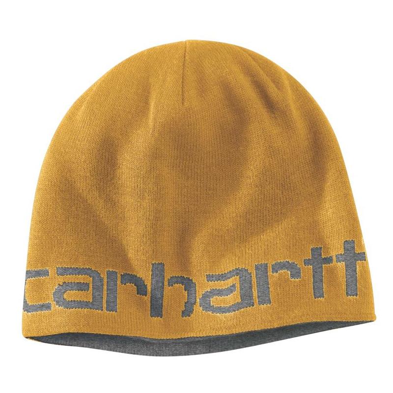 carhartt/卡哈特男士户外帽子包头护耳纯色字母美国直邮c414r
