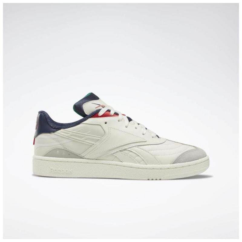 Reebok锐步男运动板鞋Club C系列低帮Classics经典皮面轻质8658