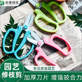 园艺剪粗枝剪不锈钢强力家用园林绿化省力修花修剪树枝花艺剪刀