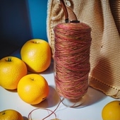 莓果三色纯天丝手工金玫黑夹花合股抑菌防晒凉感钩针线夏季 编织线