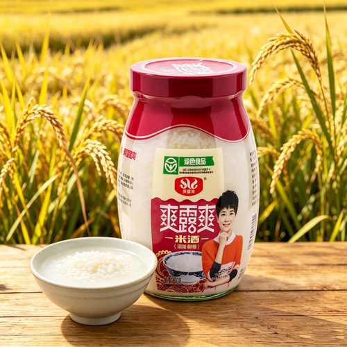 爽露爽酒酿湖北孝感醪糟900g*2瓶
