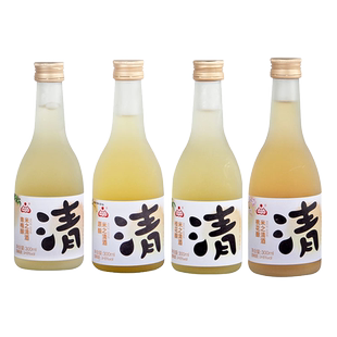 生龙米之清酒桃花酿青梅酿桂花酿6度微醺酒果酒露酒少女米酒300ml